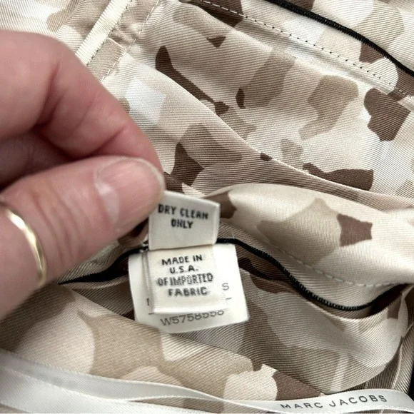 Marc Jacob Silk Pleated Backless Dress - Picture 11 of 16